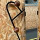 Wall coat rack 1950s
