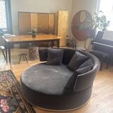 Maxalto B&B Italia round swivel sofa - Amoenus model