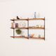 Kai Kristiansen teak shelving unit, FM Møbler, 1960s
