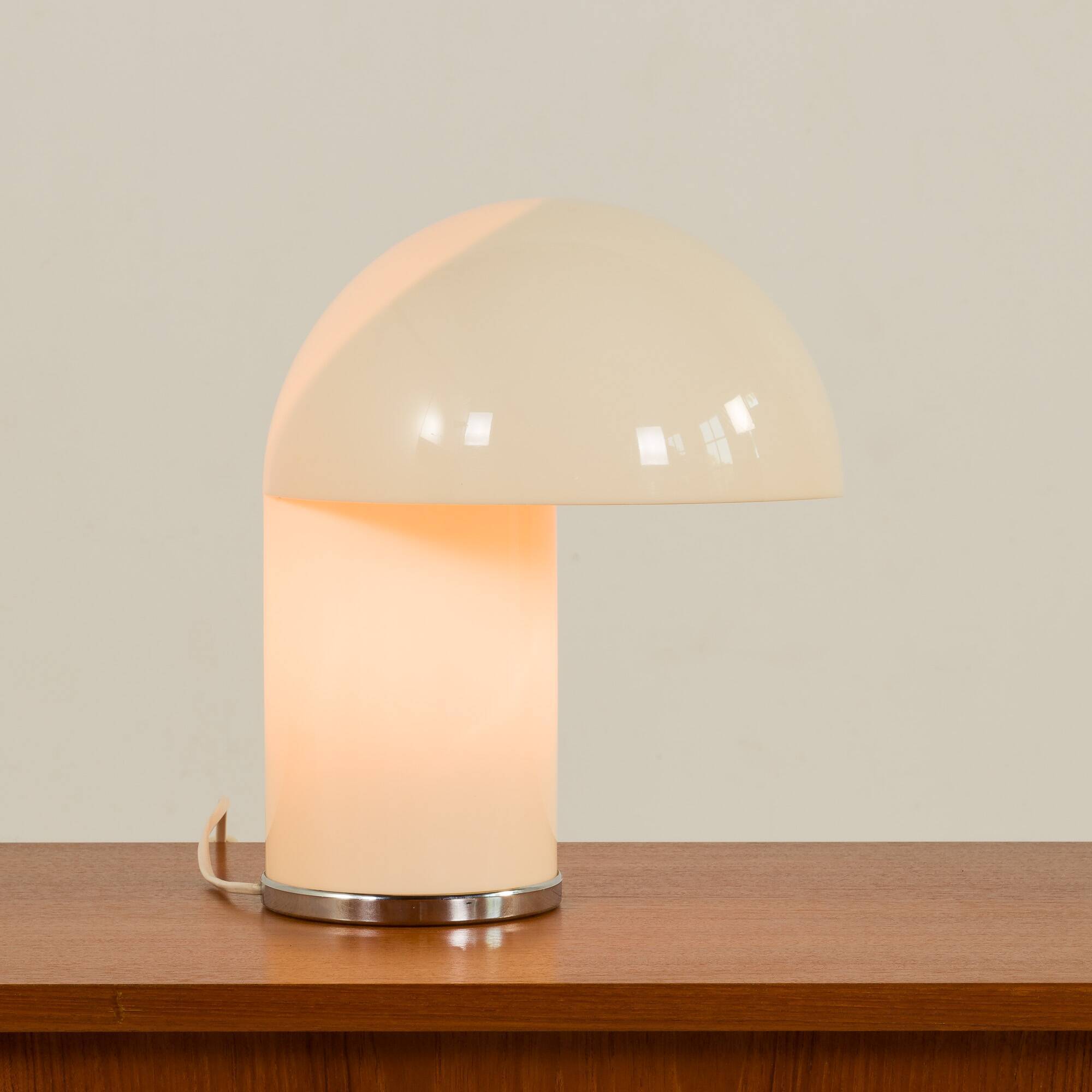 Verner Panton and Marcello Siard Leila table lamp, Italy 1970s