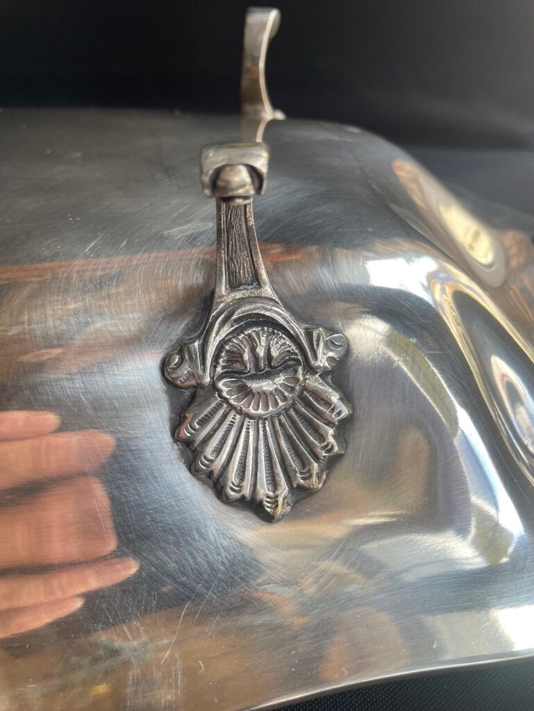 Large basket crankster dish – Silver Metal – Roux-Marquiand