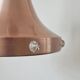 Midcentury Copper Pendant Vitrika, Sweden, 1970s