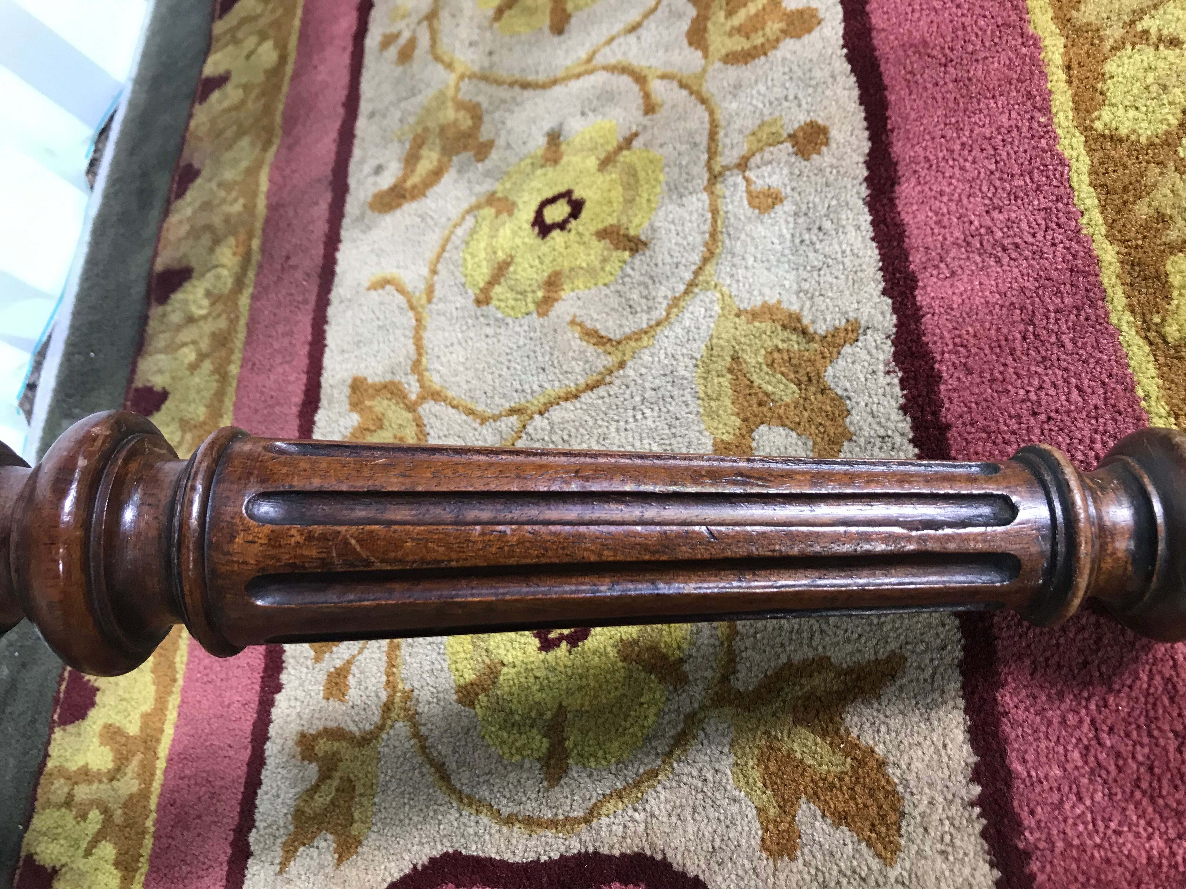 Louis XVI-style office chair caning