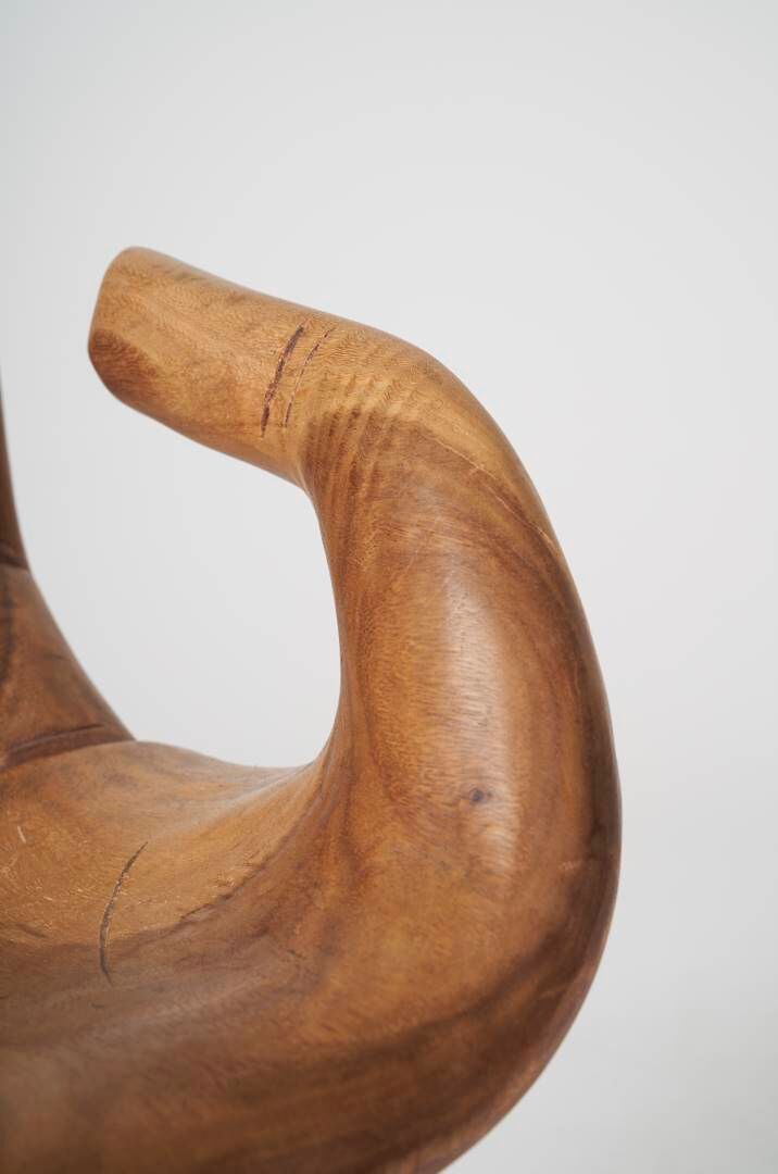 Solid wood hand chair