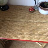 1930s rattan table
