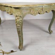Louis XV style patinated console table