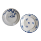 Set of 2 mismatched plates Lunéville and Saint Amand