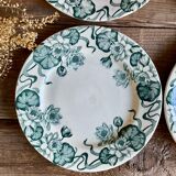 4 assiettes à dessert Nénuphar R & A Salins