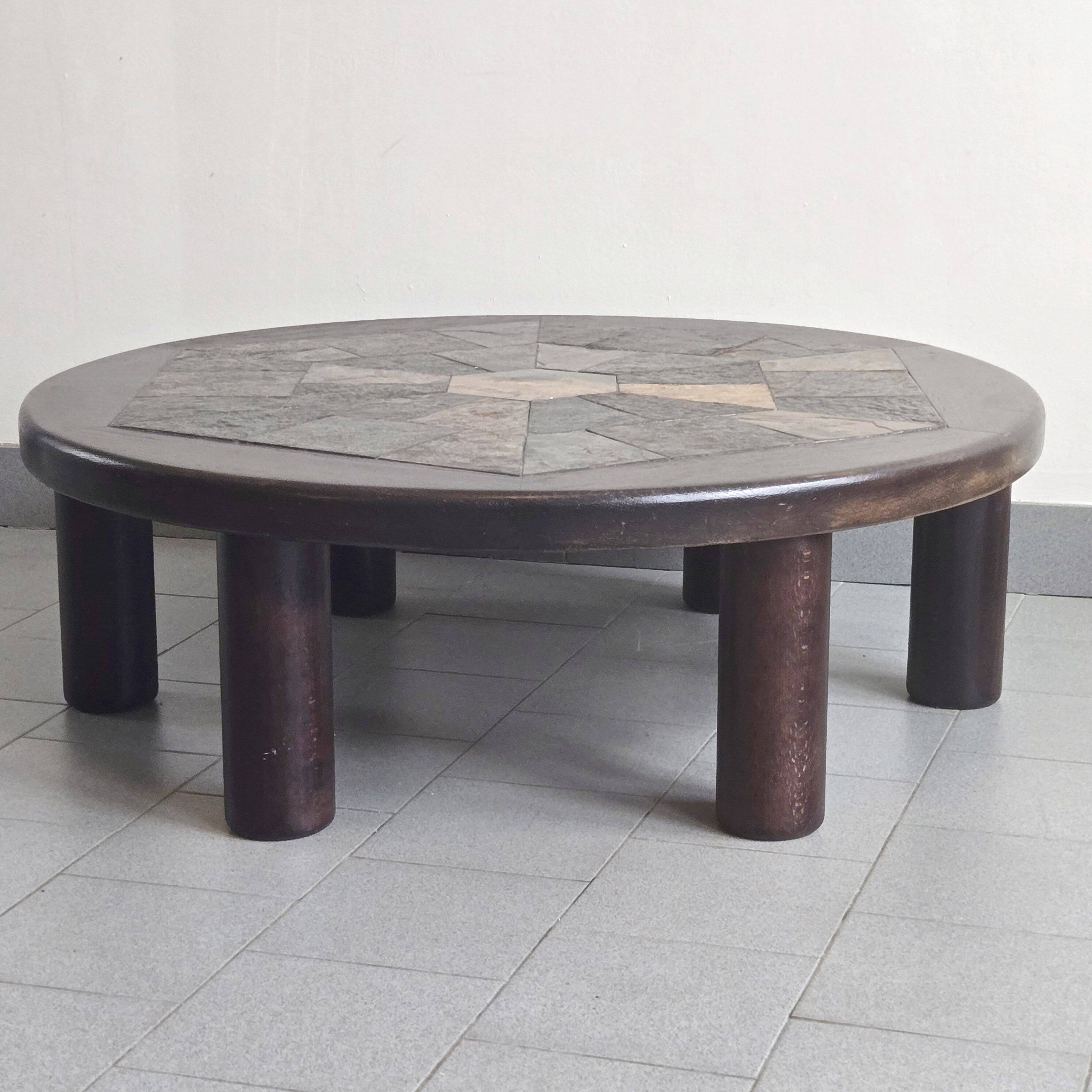Brutalist coffee table 1970