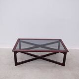 Table basse scandinave en palissandre de dyrlund, danemark 1970
