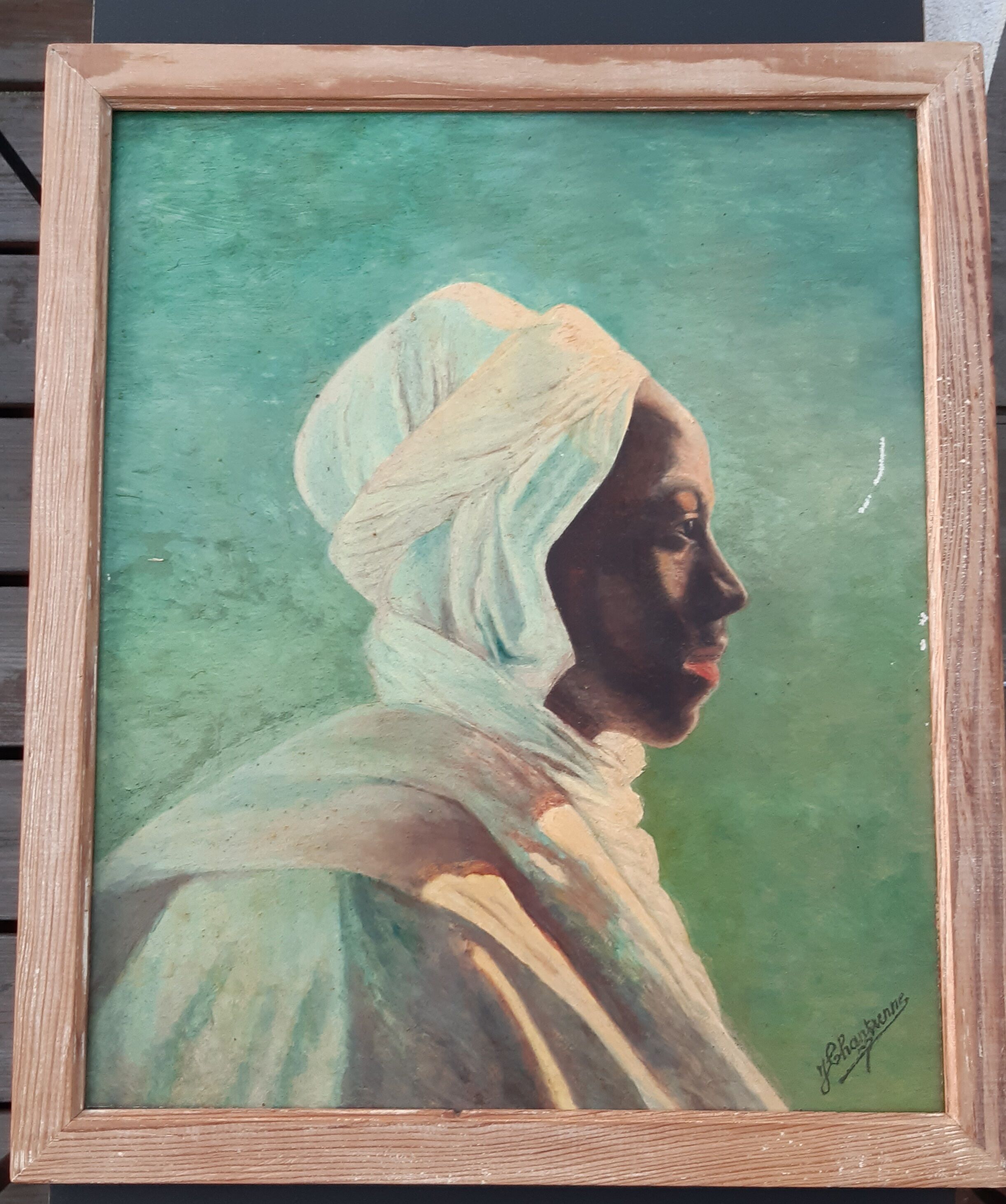 Berber head by J.Chantrenne