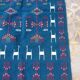 Blue Berber kilim in pure wool carpet 95x150cm