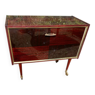 Illuminated TV bar cabinet from the 60s/70s.