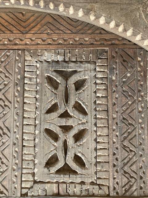 Porte ancienne  marocaine  xix eme  siècle