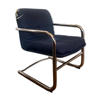 Fauteuil vintage tubulaire