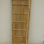 Paravent vintage année 60 rotin bambou