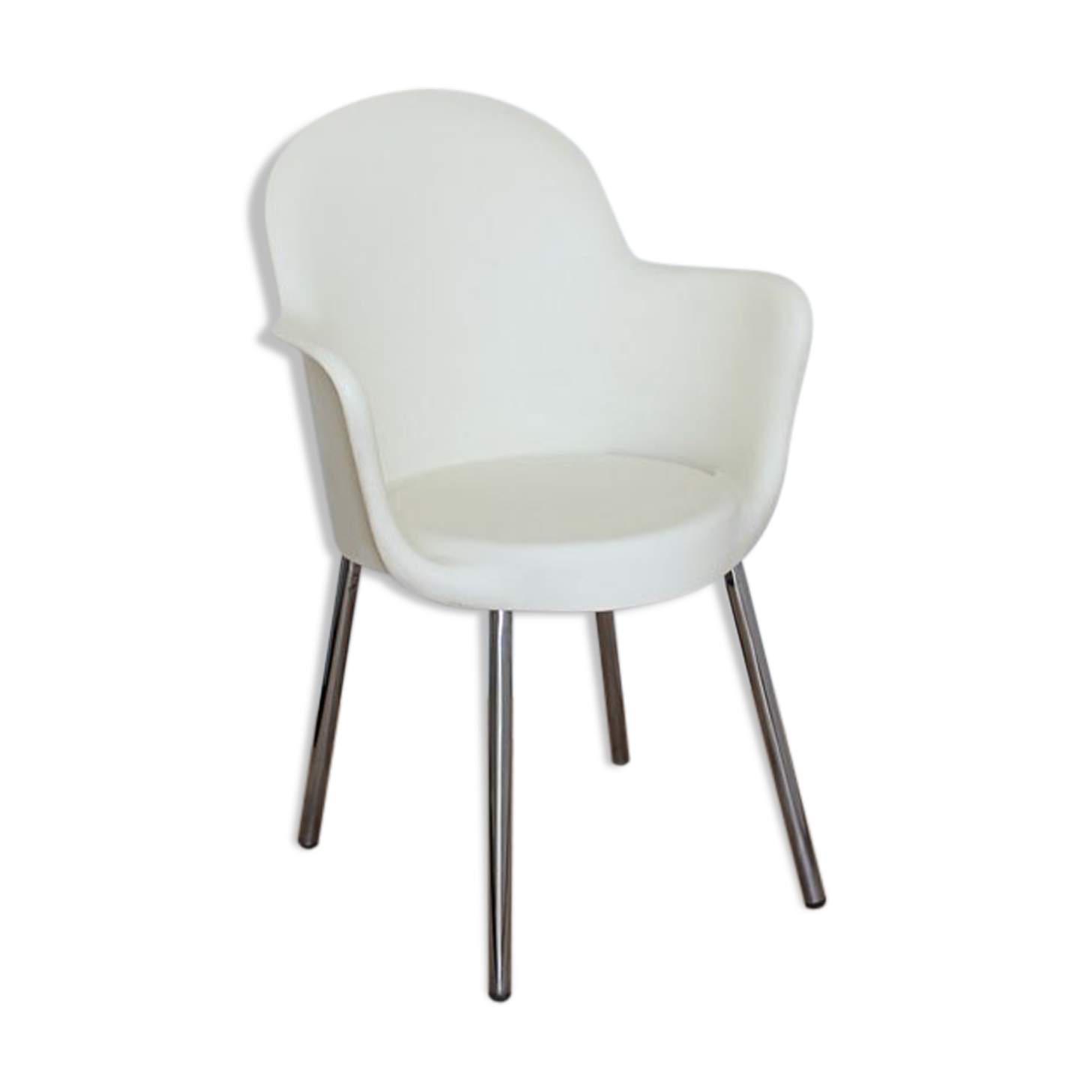 Set of 4 Armchairs "Sintesi" by Marcello Ziliani