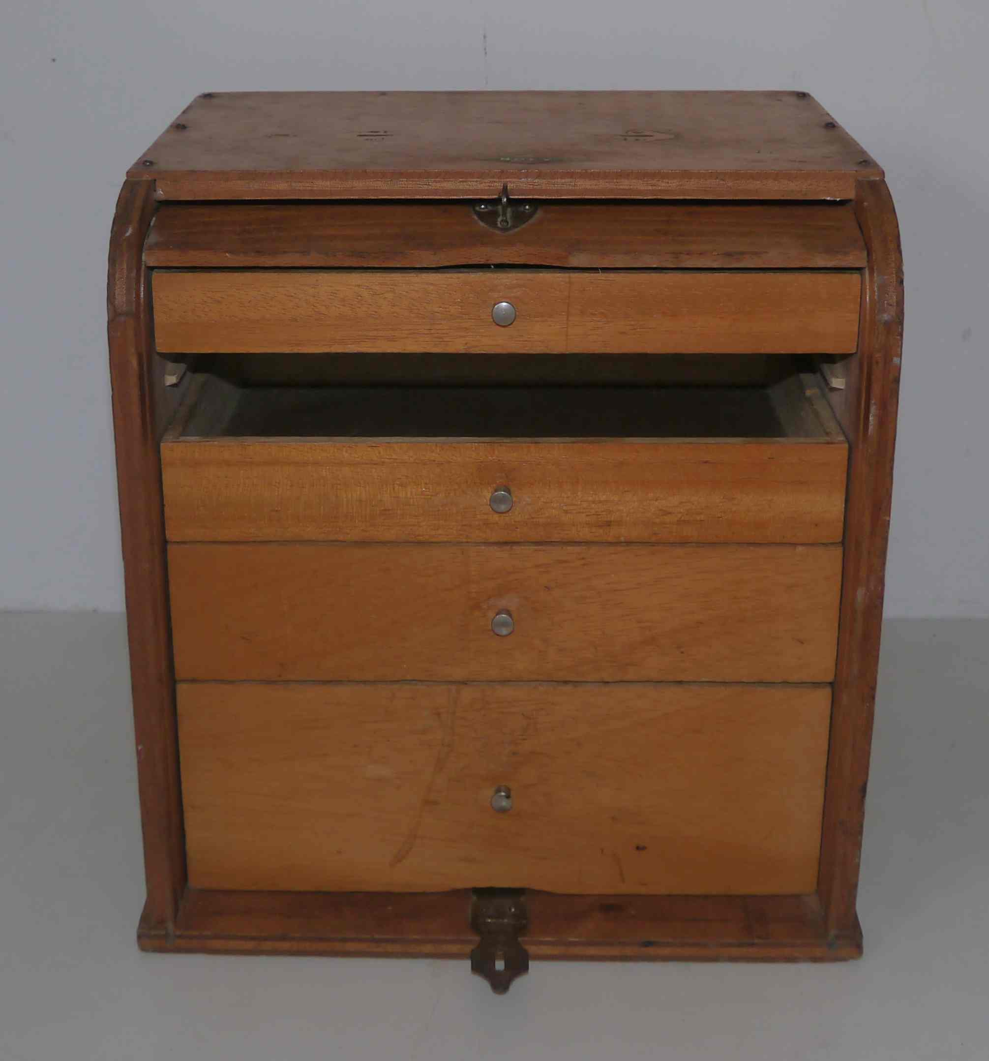 Old small piece of furniture professional locker "Holy"