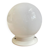 White ball wall light