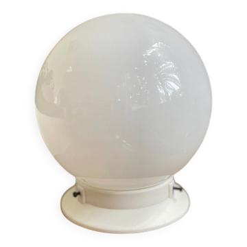White ball wall light