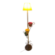 Very beautiful vintage plant stand lamp
