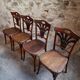 Ensemble de 4 chaises bistrot françaises anciennes Thonet – vers 1920