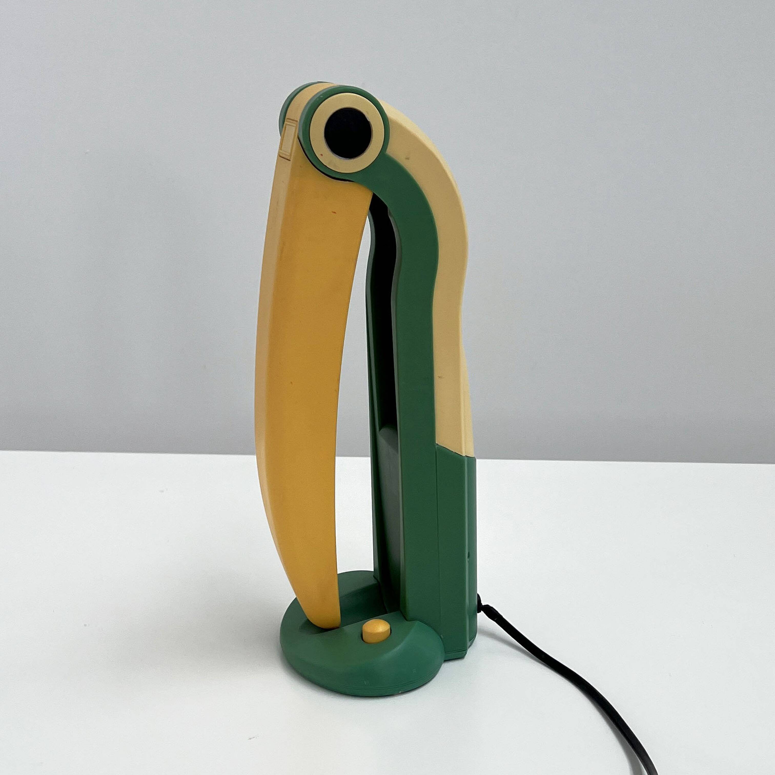 Toucan Lamp by H.T. Huang for Huanglite, 1980