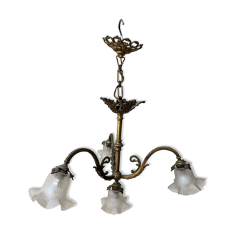 4-light chandelier
