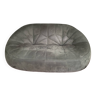 Cinna Ottoman sofa in anthracite nubuk