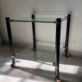 Coffee table on wheels
