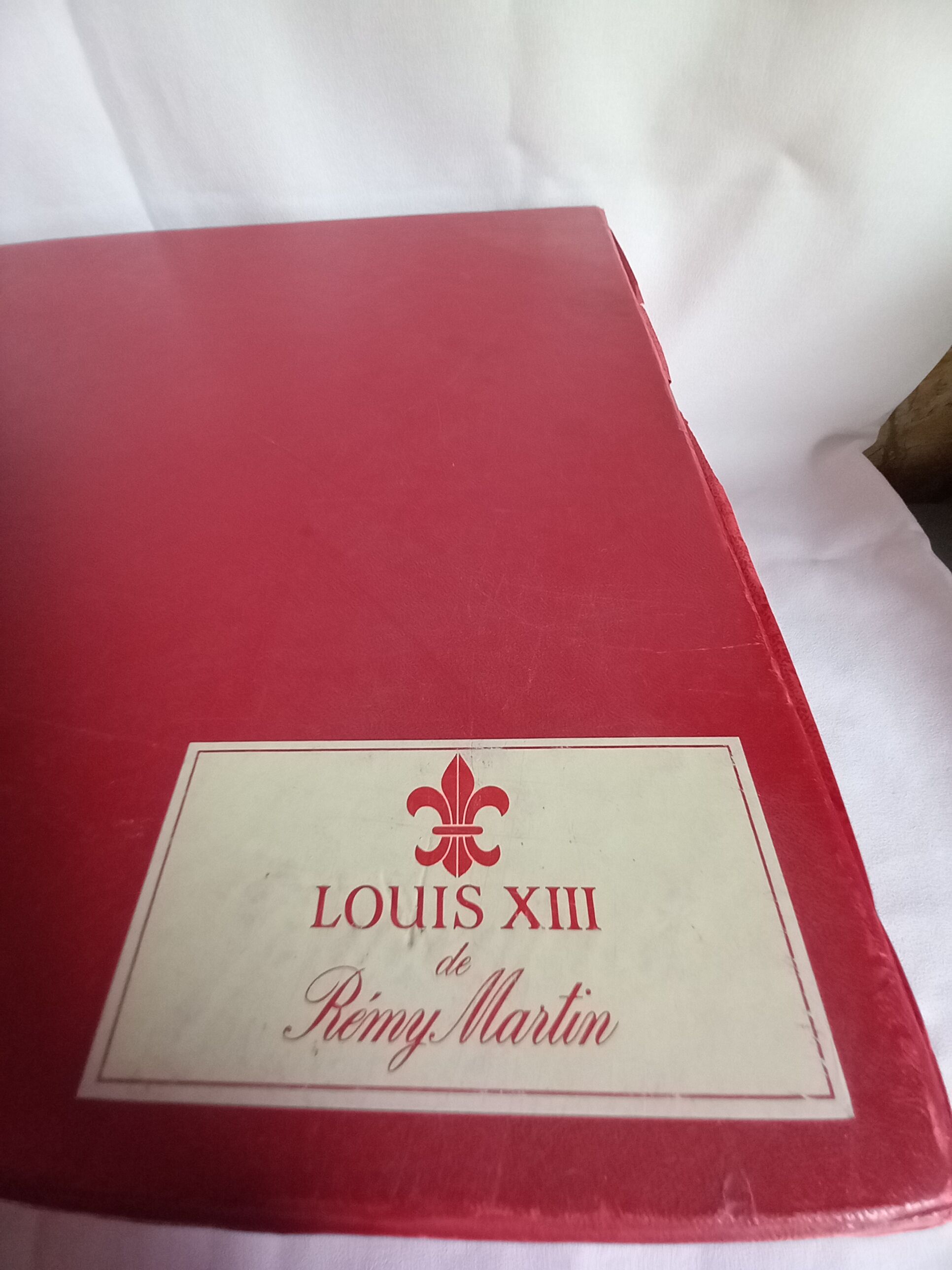 Baccarat bottle cognac Henry Martin