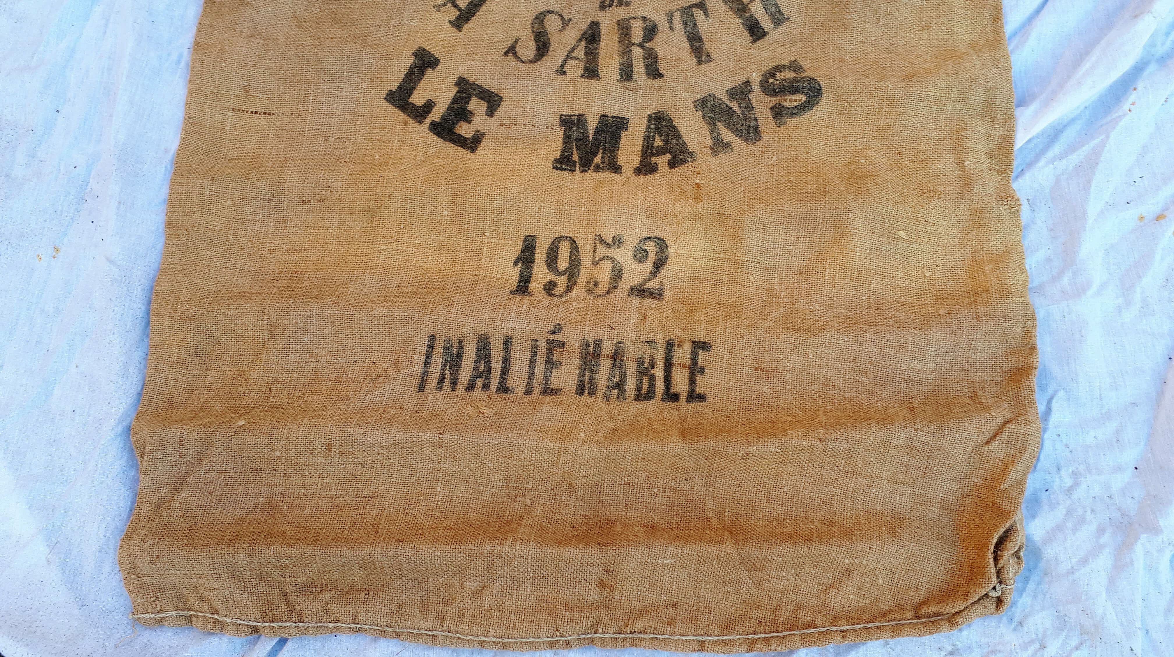 Sarthe Cooperative Burlap Bag