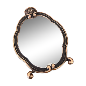 Miroir psyché ancien en bronze