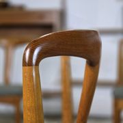 5x Johannes Andersen 'Juliane' vintage 1960s Danish chairs