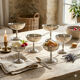 Title: Set of 5 Vintage Draped Stainless Steel Bowls