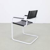 4x Leather Dining Chair, 1980s
