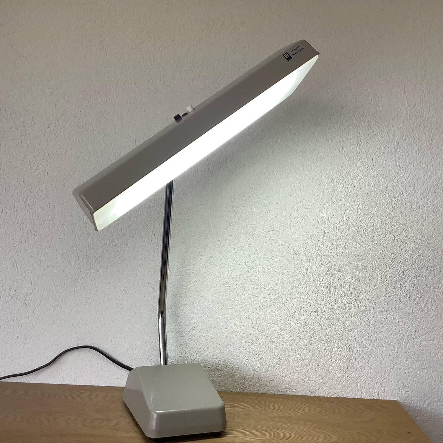 Old Waldmann Leuchten TL238 Desk Lamp 1960 1970 Germany Vintage.