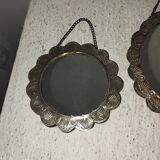 2 solid silver mirrors