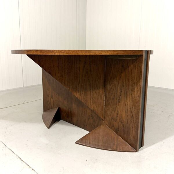 Table basse pliante en style art déco des années 1930.