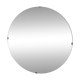 Scandinavian metal mirror, Swedish modern, Sweden, 1960, 70x70cm