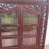 Large Indonesian shutter window mirror 120 x 130