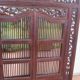 Large Indonesian shutter window mirror 120 x 130