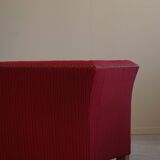 Art Deco three-seater canapé by a Danish cabinetmaker, Flemming Lassen style, 1940s.