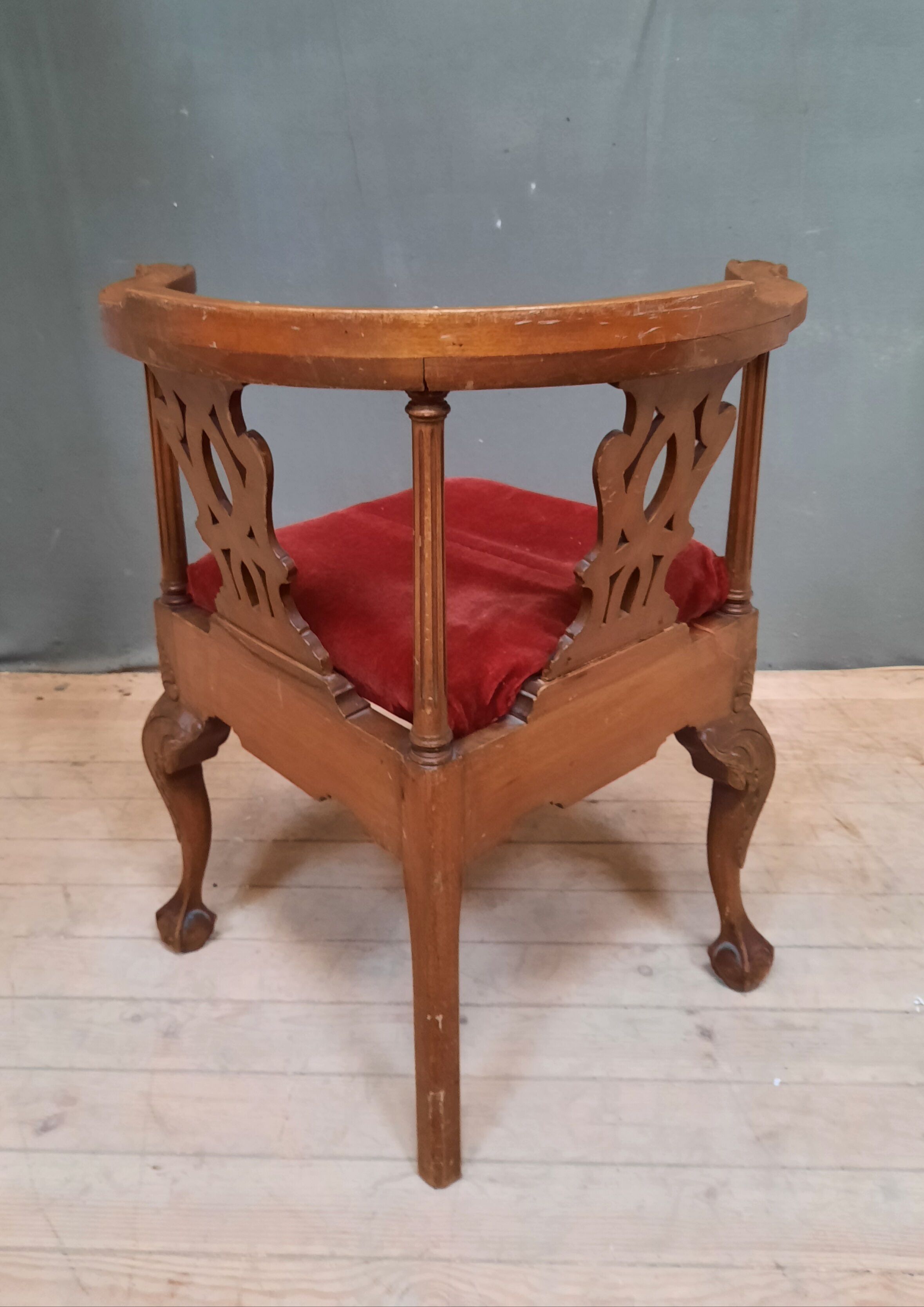 Fauteuil de coin de style anglais