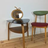 Mirror apple rattan 32 x 33 cm