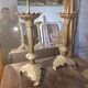 Pair of antique candlesticks