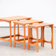 Tables basse gigogne (x3) scandinave vintage 1960