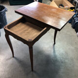 Sliding side table