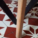 ERCOL folding dining table in solid elm