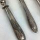 Old leg of lamb service, in silver made in France